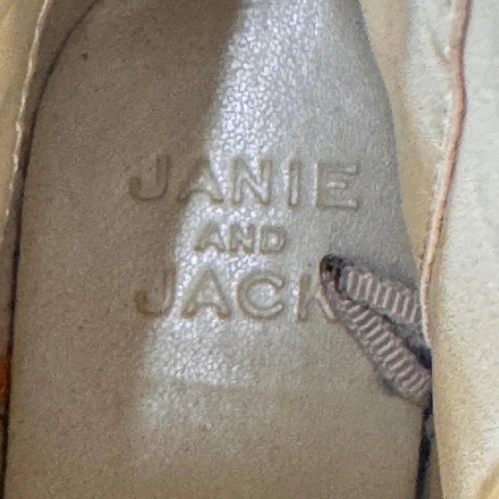 Janie and Jack shimmering metallic